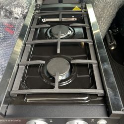 New 12 V Greystone 2 Burner Cook Top