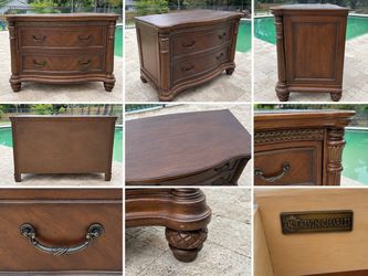 Kevin Charles 2-Drawer Wood Dresser Chest