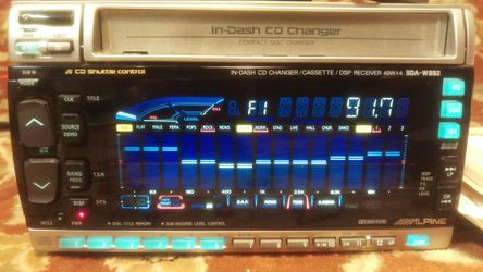 Junk ALPINE 3DA-7885J in-dash CD changer MDA-5051 MD changer