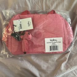 Large Pink Kipling Lunch Bag Brand New
