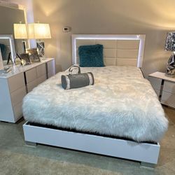 New 4pc Bedroom Set In Box 📦 Buy Now Pay Later $39 Down No Credit Needed Free Mattress 
