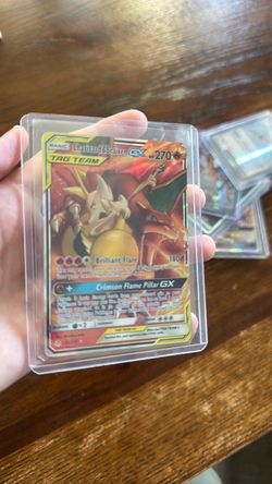 Charizard & Braixen GX Tag Team Pokémon Card