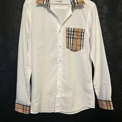 Burberry Long Sleeve Button Up