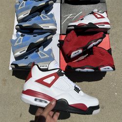 Jordan 4 Red Cement 
