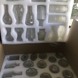 Clear Vases Centerpiece 36 Ct