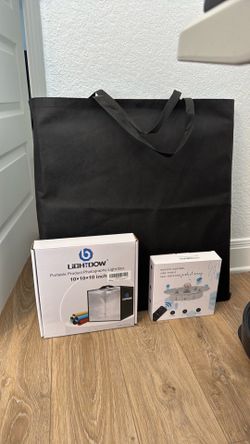 📸 Complete 3-Piece Product Photography Studio – Like New! $80 OBO