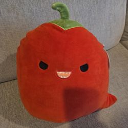 New Squishmallows 12" Christo Red Chili Pepper Sriracha Super Cute Soft Plush Stuffed Animals Toys