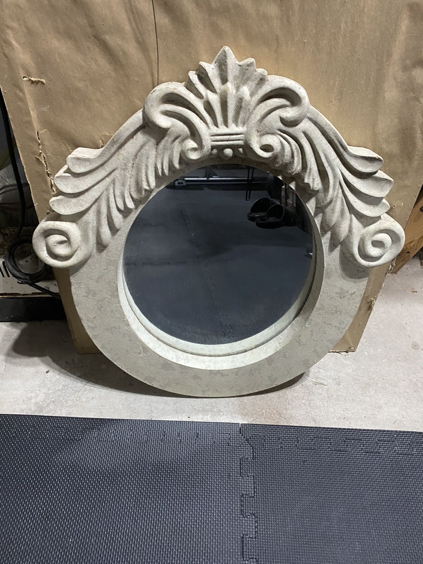 fleur de lis wall mirror