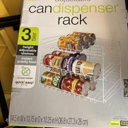 Unopened Can Rack