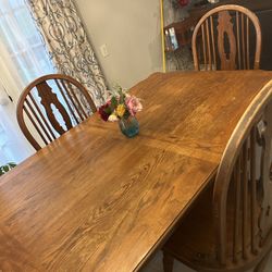 Real Deal Wood Dining Room Table