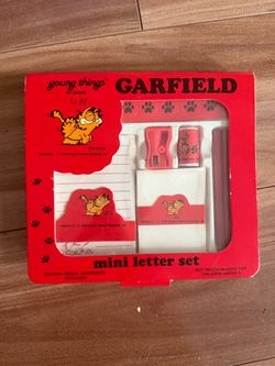 Vintage Garfield Note Set
