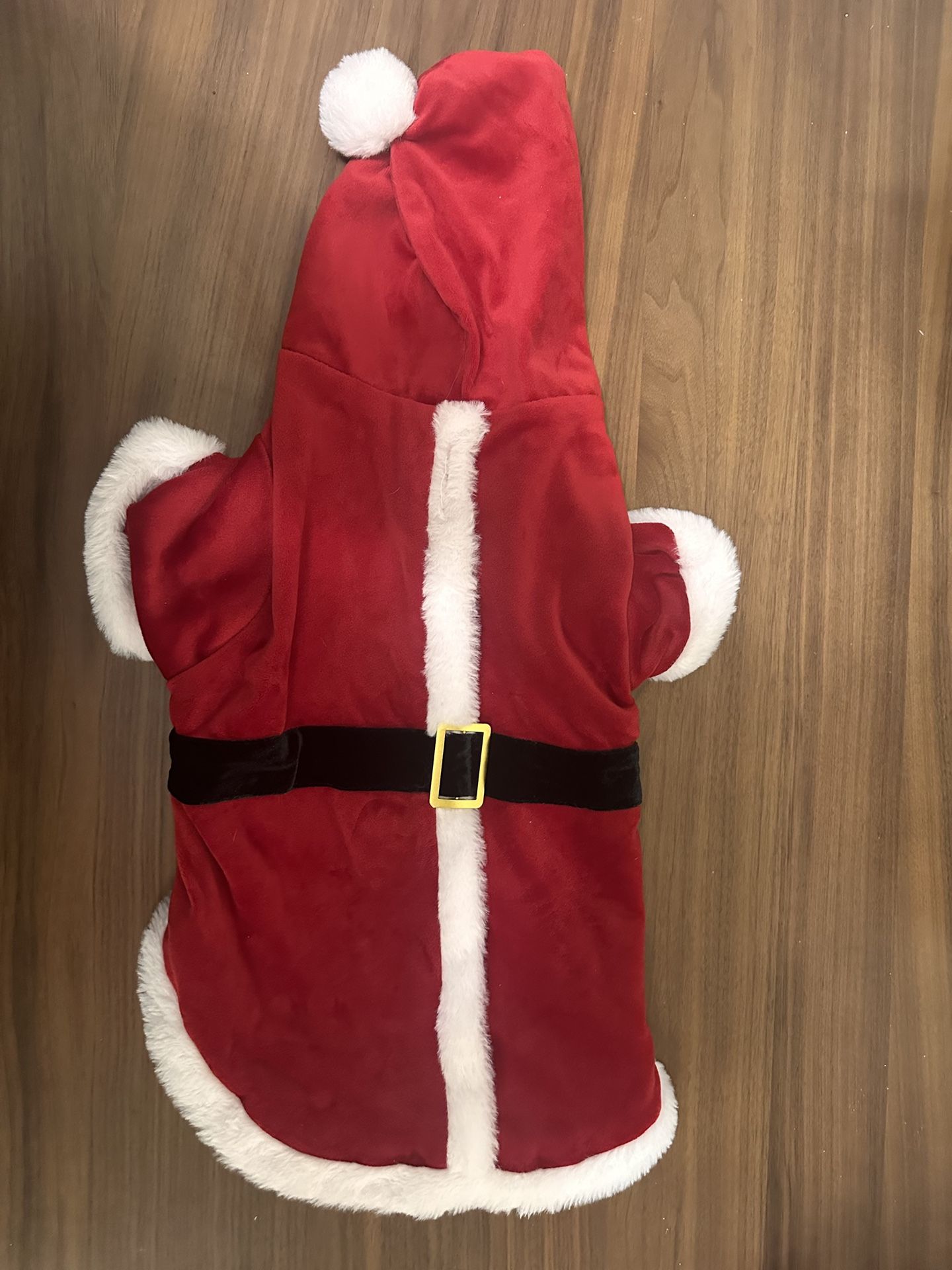 Dog Santa Outfit