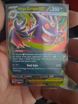 Mega Gengar EX Pokémon Trading Card