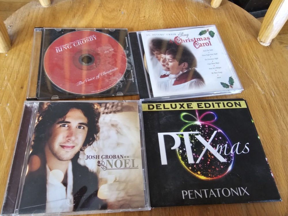 Lot of 5 Christmas CDs