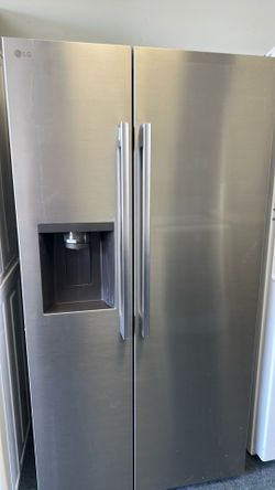Stainless steel lg Sxs fridge