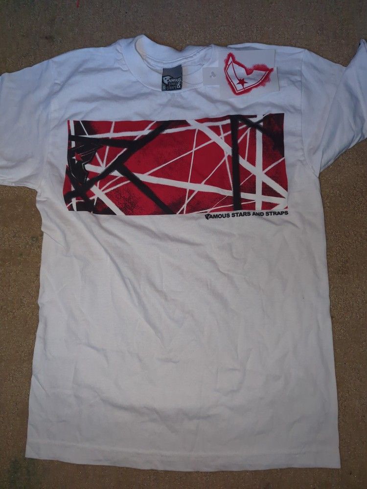 Famous Stars & Straps X Eddie Van Halen shirt Small NWT blink 182