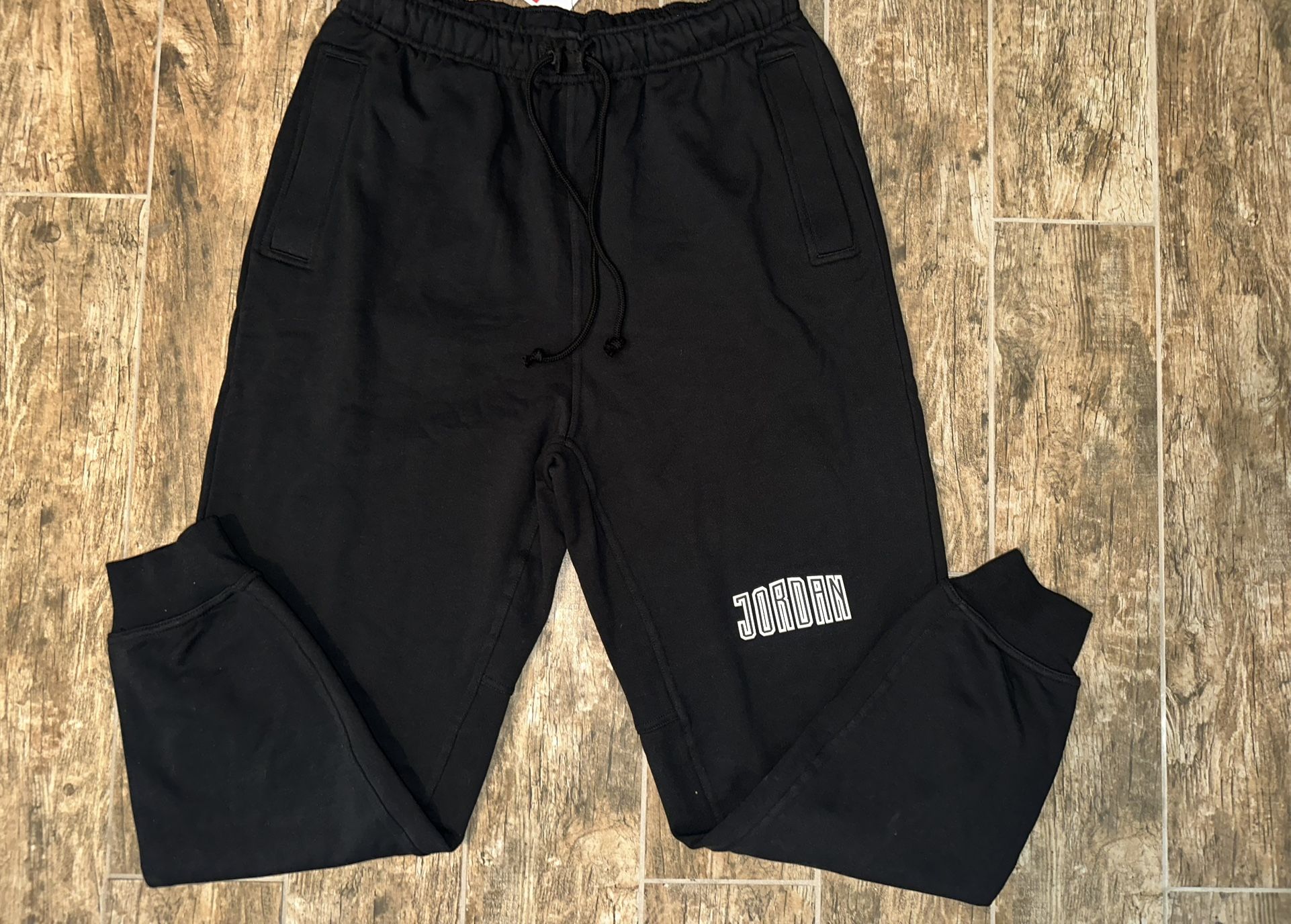 Nike Air Jordan Essentials Fleece Joggers Pants Black Mens  DV7726-010 Size M