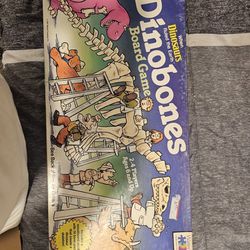 1987 Dinobones Board Game