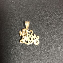 14k Mark Anthony mom charm