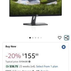 Dell 27 LED Backlit LCD Monitor SE2719H IPS Full HD 1080p, 1920x1080 at 60 Hz HDMI VGA, Black