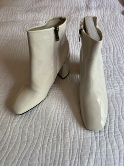 White Boots Size 11