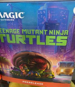 MTG Tmnt cards Bundle play booster boxes Ninja Turtles