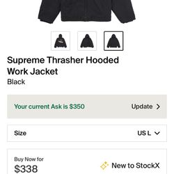 Supreme Thrasher Work Jacket 