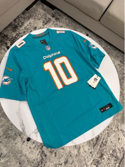Brand New Tyreek Hill Miami Dolphins Nike Game Jersey - Aqua Size Large