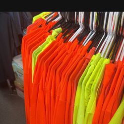 Safety Hoodie Long Sleeve High Visibility Construction Work Shirts Orange Yellow M-2XL