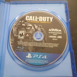 PS4 Call Of Duty Advanced Warfare $7