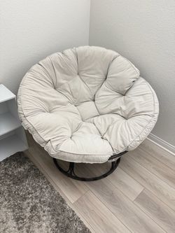 Papasan Chair with Cushion