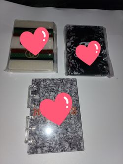 Acrylic Notebooks