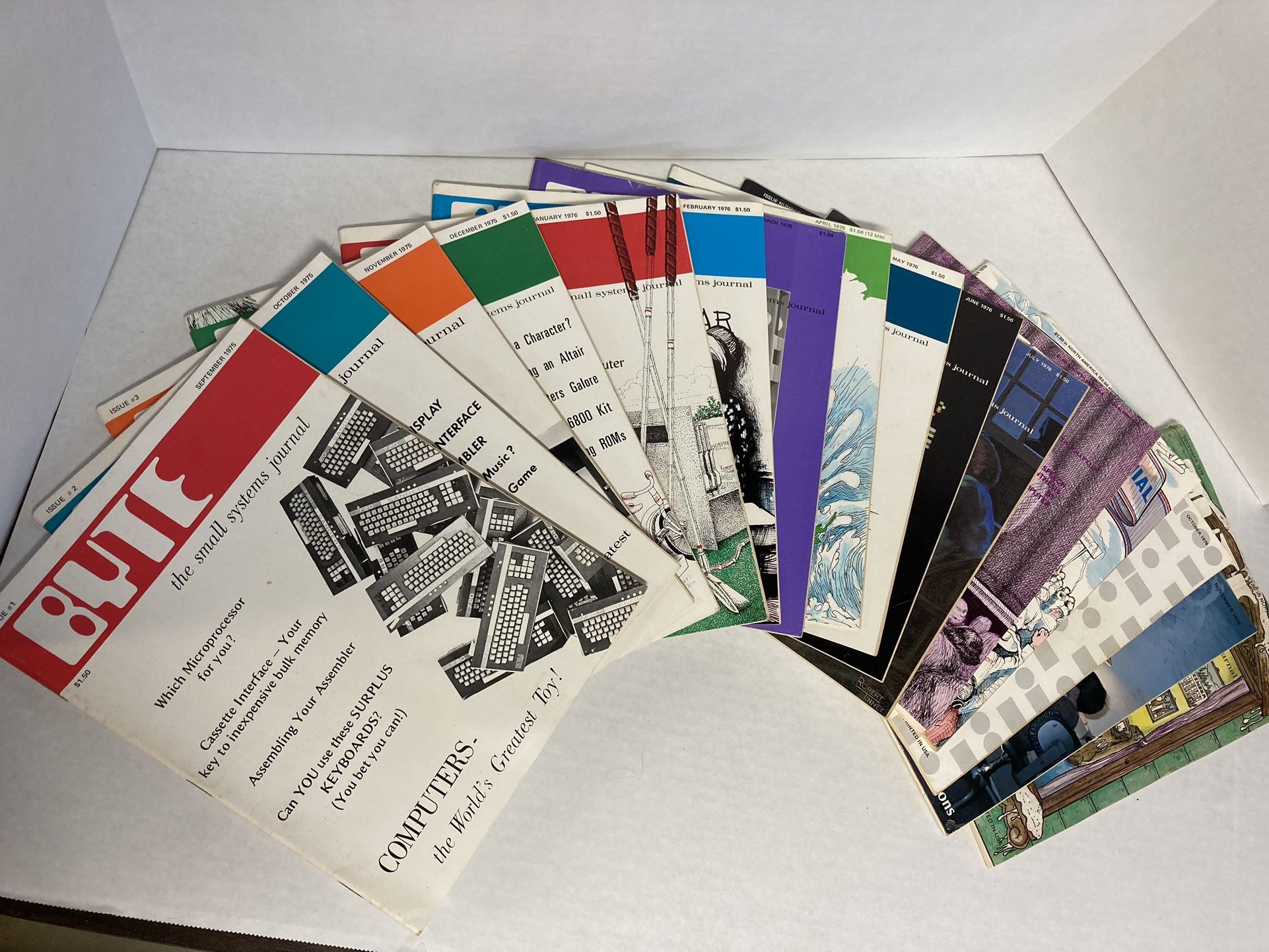 Byte Magazine Issues 1-16