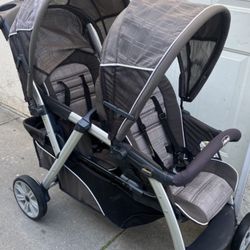 CHICCO DOUBLE STROLLER 