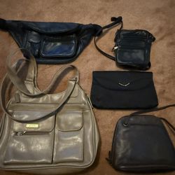 Bundle Of 5 Purses & Fanny Packs 