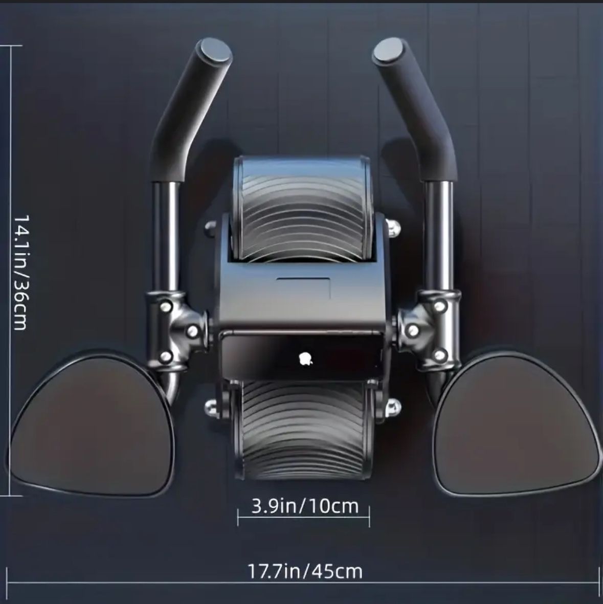 Abdominal and Muscle Training Roller with Elbow Support