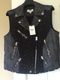 Coach biker vest