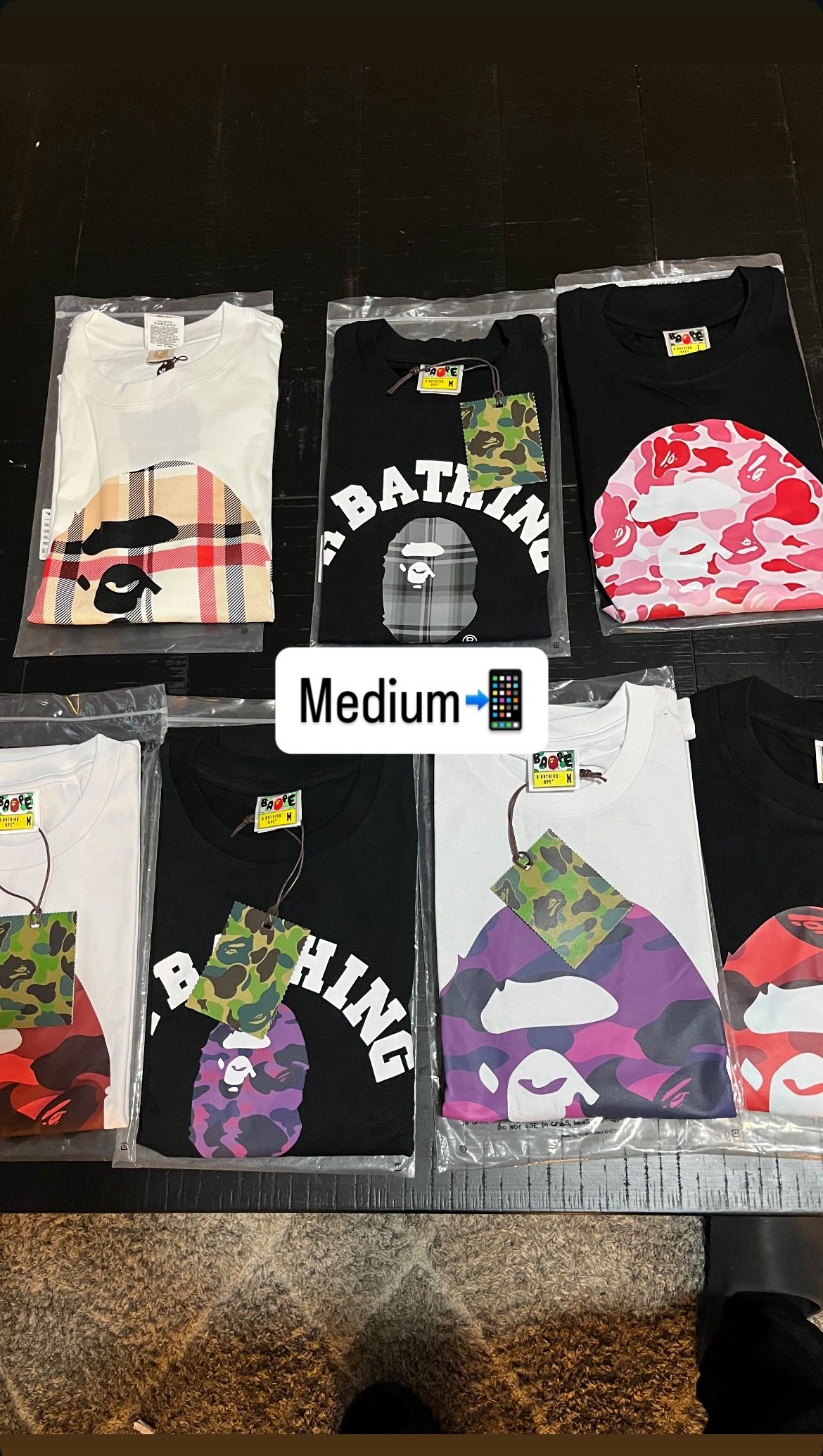 Medium Bape Ask for Bulk