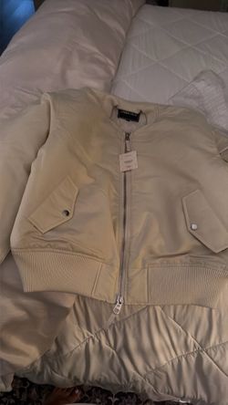 Beige brand, new jacket