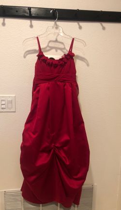 Royal Red Flower Girl Dress size 12n