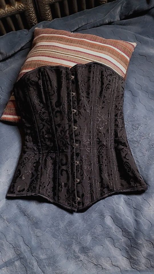 Steel Boned Long Torso Corset