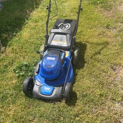 Kobalt KMP 5040-06 40-Volt Brushless Lithium Ion 20-in Self-Propelled Cordless Electric Lawn Mower