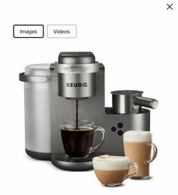 Keurig K-Cafe Special Edition Single Serve K-Cup Pod Coffee, Latte and Cappuccino Maker, Nickel