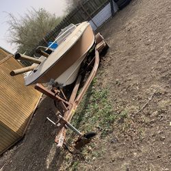 Project Boat W Trailer. 350