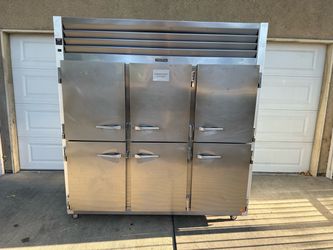 Traulsen 6 door commercial refrigerator