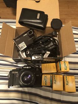 NIKON COOLPIX S52C & MINOLTA X-700