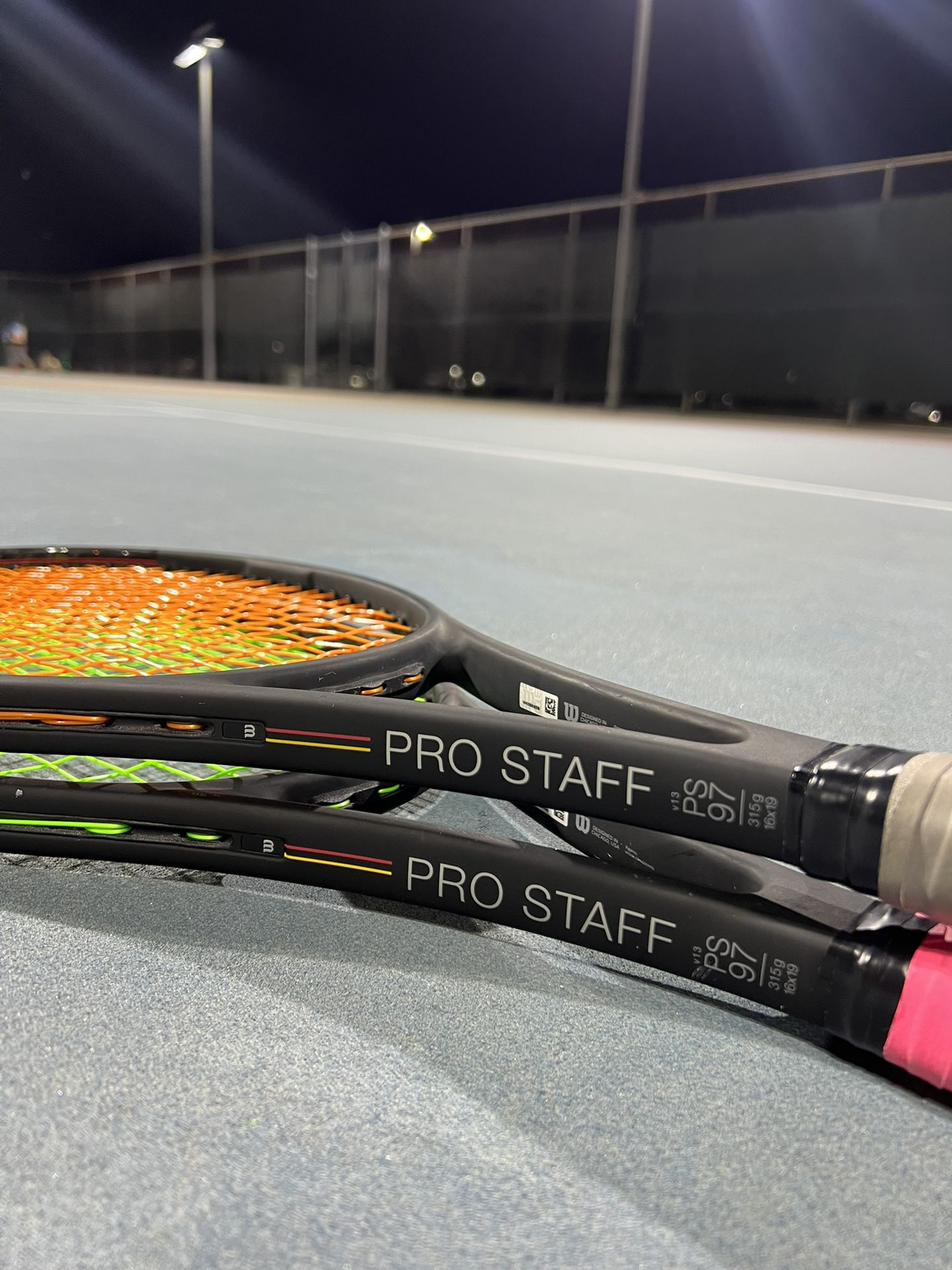 2 Wilson Pro Staff 97 V13 Tennis Rackets