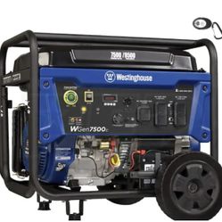 🔥 Westinghouse 7500/9500 Generator - $650 (Retail $1,000+) - Engineer's Blueprint Station! 🔥