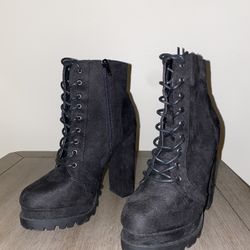 Fashionnova Black Booties 