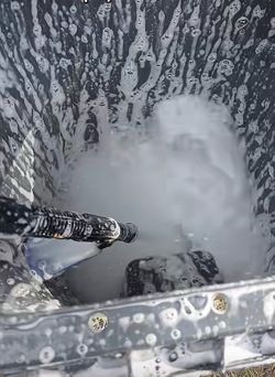 Crash can cleaning